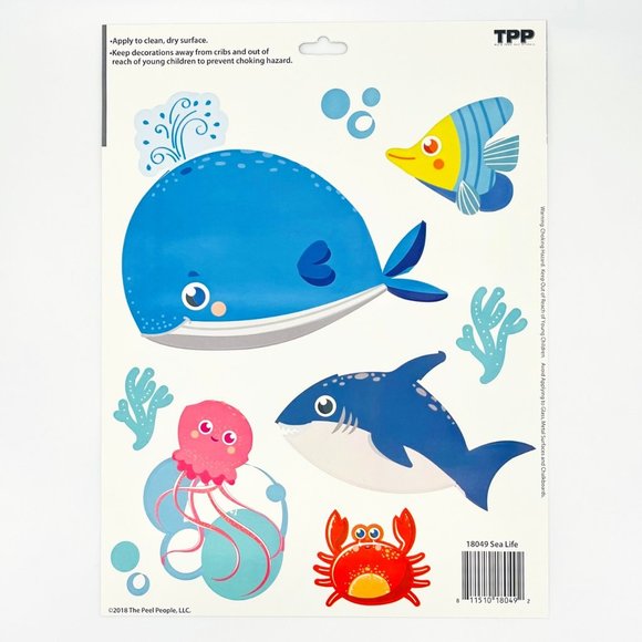 5/$25 Wall Decals: Sea Life - Picture 2 of 3